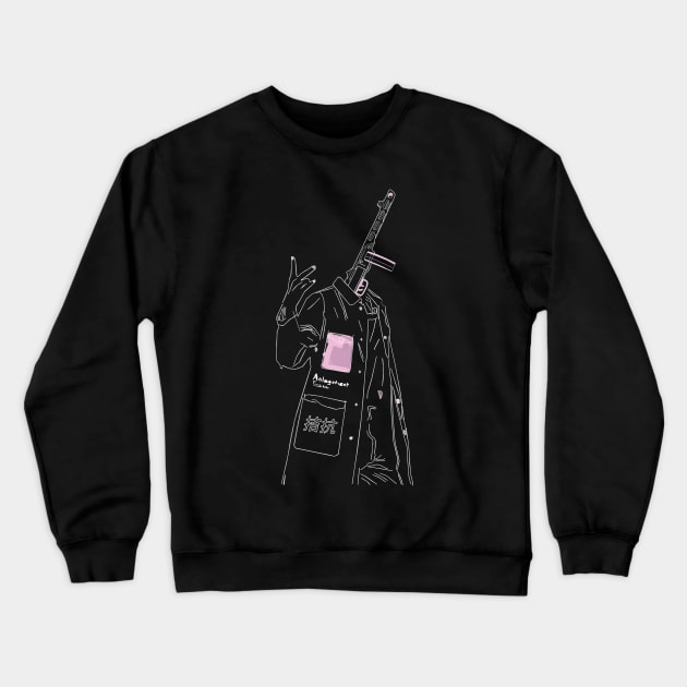 Headgun `` ANTAGONIZER '' Crewneck Sweatshirt by riventis66